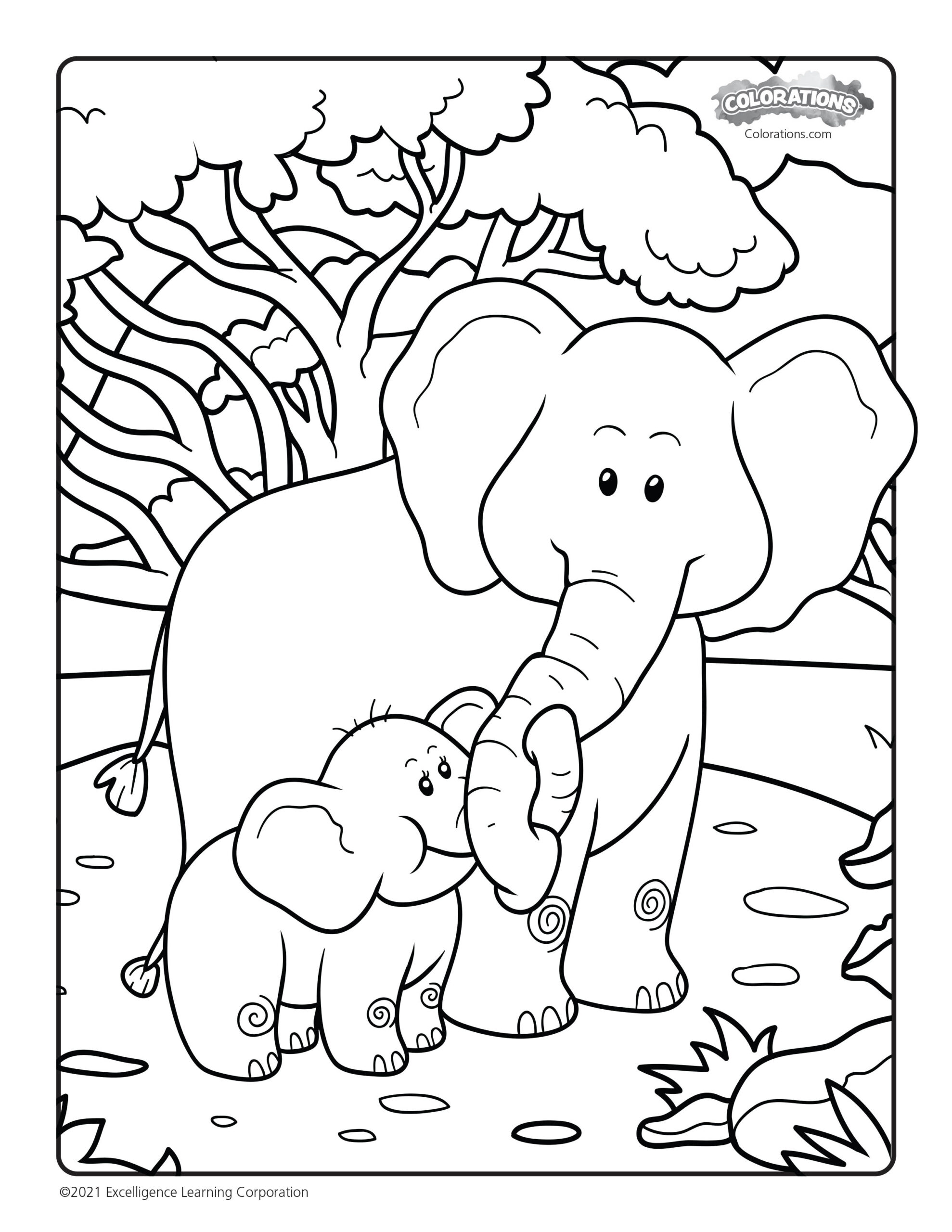 Colorations Coloring Pages