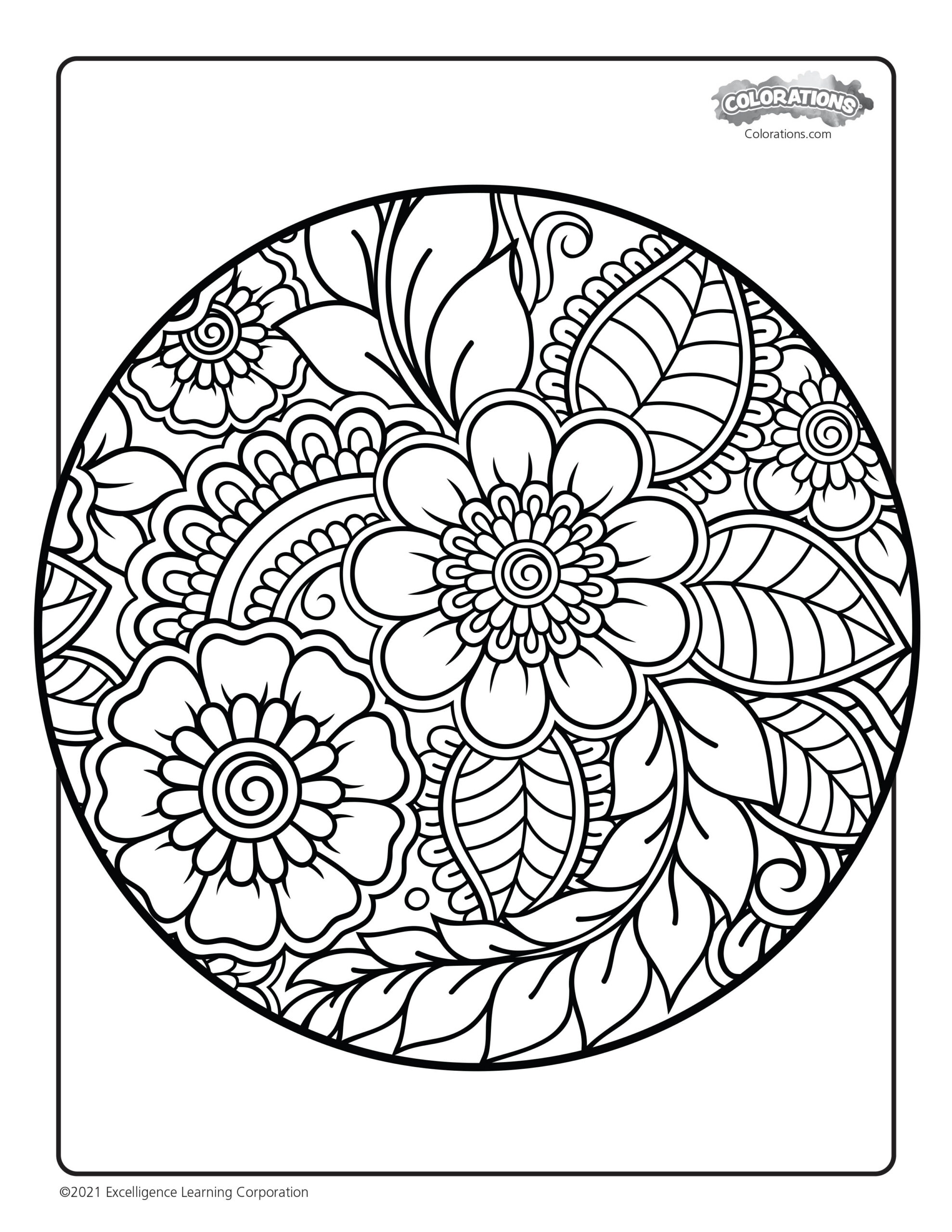 Colorations Coloring Pages